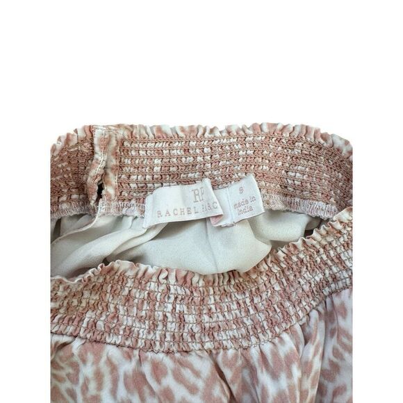 Rachel Parcell Halter Mini Dress Leopard Pink Small - Picture 7 of 9